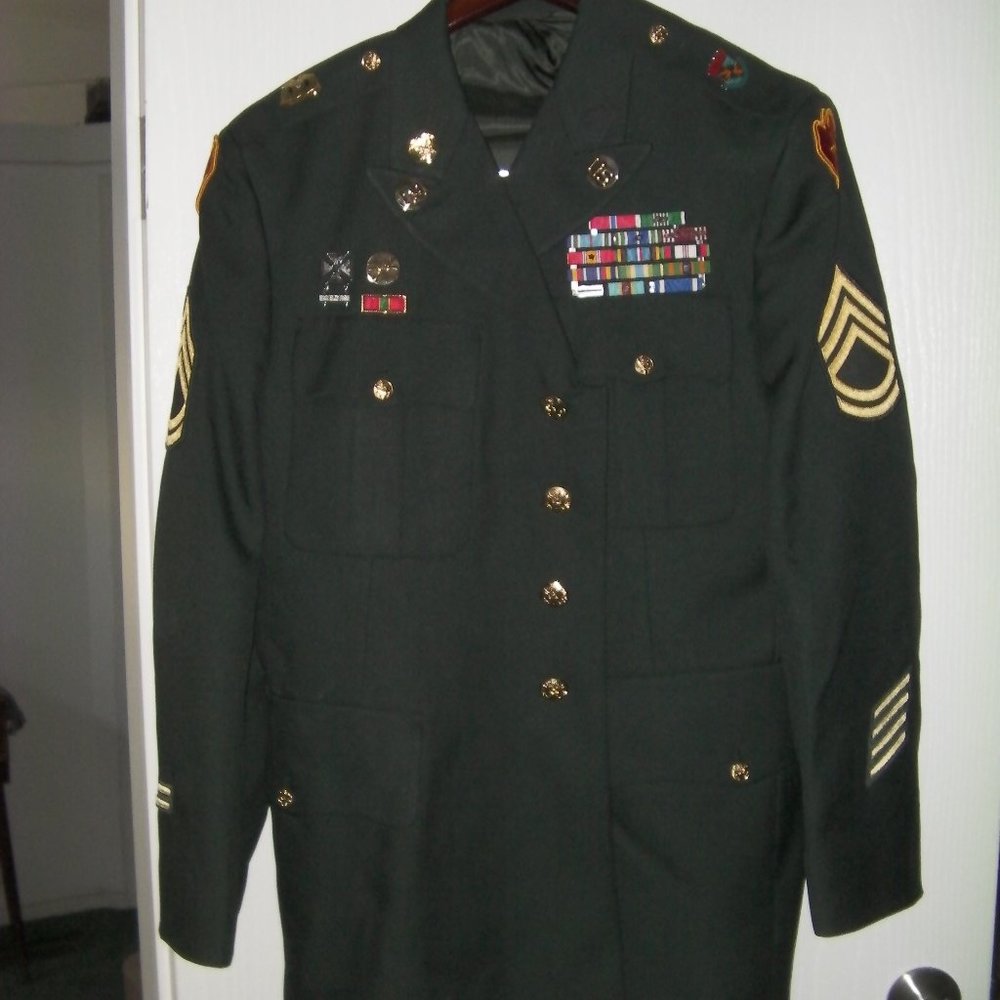 Great Top for Halloween Costume - Military Dress Coat with Many Medals & Bars